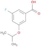 3-Fluoro-5-(propan-2-yloxy)benzoic acid