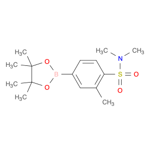 Benzenesulfonamide, N,N,2-trimethyl-4-(4,4,5,5-tetramethyl-1,3,2-dioxaborolan-2-yl)-