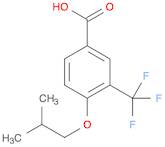 4-Isobutoxy-3-trifluoromethyl-benzoic acid