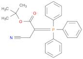 tert-Butyl 3-cyano-2-(triphenylphosphoranylidene)propanoate