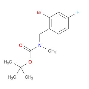 tert-Butyl (2-bromo-4-fluorobenzyl)(methyl)carbamate