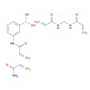 Boronic acid, [3-[(1-oxo-2-propen-1-yl)amino]phenyl]-, polymer with N,N′-methylenebis[2-propenamid…