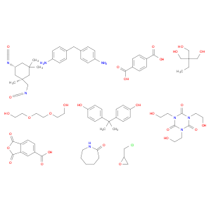 1,4-Benzenedicarboxylic acid, polymers with bisphenol A, caprolactam-blocked 5-isocyanato-1-(isocy…