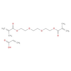 2-Propenoic acid, 2-methyl-, 1,1′-[1,2-ethanediylbis(oxy-2,1-ethanediyl)] ester, polymer with 2-pr…