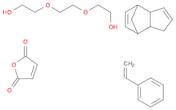 2,5-Furandione, polymer with 2,2′-[1,2-ethanediylbis(oxy)]bis[ethanol], ethenylbenzene and 3a,4,7,…