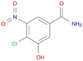 Benzamide, 4-chloro-3-hydroxy-5-nitro-