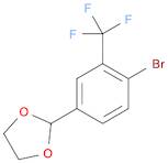 1,3-Dioxolane, 2-[4-bromo-3-(trifluoromethyl)phenyl]-