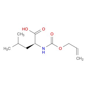(2S)-4-methyl-2-{[(prop-2-en-1-yloxy)carbonyl]amino}pentanoic acid