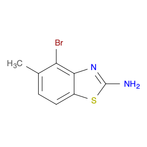 2-Benzothiazolamine, 4-bromo-5-methyl-