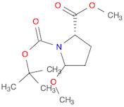 1,2-Pyrrolidinedicarboxylic acid, 5-methoxy-, 1-(1,1-dimethylethyl) 2-methyl ester, (2S)-