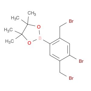 1,3,2-Dioxaborolane, 2-[4-bromo-2,5-bis(bromomethyl)phenyl]-4,4,5,5-tetramethyl-
