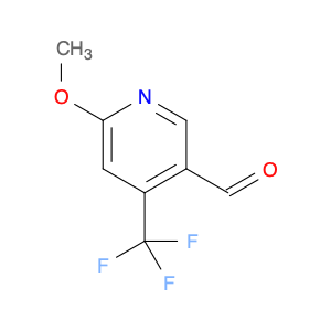 3-Pyridinecarboxaldehyde, 6-methoxy-4-(trifluoromethyl)-