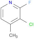 Pyridine, 3-chloro-2-fluoro-4-methyl-