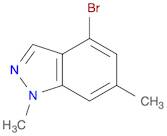 1H-Indazole, 4-bromo-1,6-dimethyl-