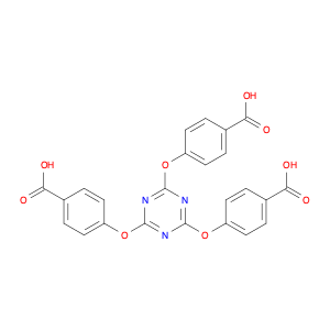 Benzoic acid, 4,4′,4′′-[1,3,5-triazine-2,4,6-triyltris(oxy)]tris-