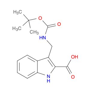3-({[(tert-butoxy)carbonyl]amino}methyl)-1H-indole-2-carboxylic acid