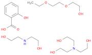 Benzoic acid, 2-hydroxy-, reaction products with diethanolamine, 2-(2-ethoxyethoxy)ethanol and t...