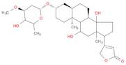 Card-20(22)-enolide, 3-[(2,6-dideoxy-3-O-methyl-β-D-xylo-hexopyranosyl)oxy]-11,14-dihydroxy-, (3β,…