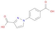 1H-Pyrazole-3-carboxylic acid, 1-(4-carboxyphenyl)-