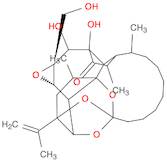 16H-1,6:2,6-Diepoxybenz[7,8]oxireno[5,6]azuleno[8,1-bc]oxacyclotridecin-16-one, eicosahydro-16a,17…