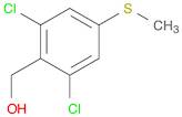 Benzenemethanol, 2,6-dichloro-4-(methylthio)-