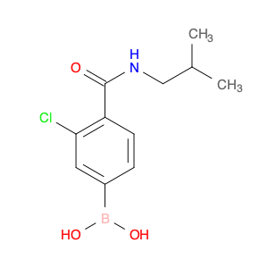 Boronic acid, B-[3-chloro-4-[[(2-methylpropyl)amino]carbonyl]phenyl]-