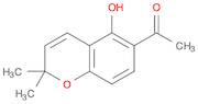 Ethanone, 1-(5-hydroxy-2,2-dimethyl-2H-1-benzopyran-6-yl)-