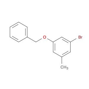 Benzene, 1-bromo-3-methyl-5-(phenylmethoxy)-