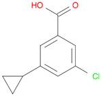 Benzoic acid, 3-chloro-5-cyclopropyl-