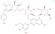 1-Benzopyrylium, 3-[[6-O-[6-deoxy-4-O-[(2E)-3-(4-hydroxyphenyl)-1-oxo-2-propen-1-yl]-α-L-mannopyra…