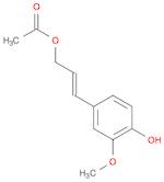 Phenol, 4-[(1E)-3-(acetyloxy)-1-propen-1-yl]-2-methoxy-