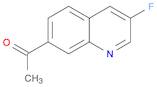 Ethanone, 1-(3-fluoro-7-quinolinyl)-