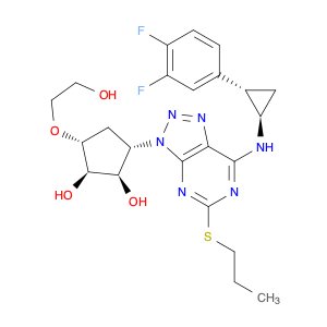 1,2-Cyclopentanediol, 3-[7-[[(1R,2S)-2-(3,4-difluorophenyl)cyclopropyl]amino]-5-(propylthio)-3H-1,…