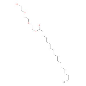 Octadecanoic acid, 2-[2-(2-hydroxyethoxy)ethoxy]ethyl ester