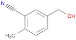 Benzonitrile, 5-(hydroxymethyl)-2-methyl-