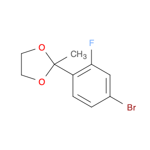 1,3-Dioxolane, 2-(4-bromo-2-fluorophenyl)-2-methyl-