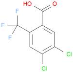 Benzoic acid, 4,5-dichloro-2-(trifluoromethyl)-