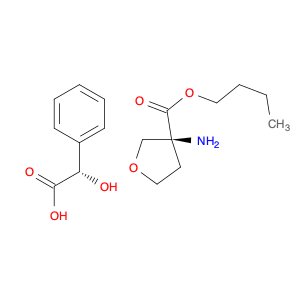 Butyl (S)-3-aminotetrahydrofuran-3-carboxylate (S)-2-hydroxy-2-phenylacetate