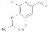 Benzaldehyde, 3-chloro-5-fluoro-4-(1-methylethoxy)-