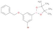 1,3,2-Dioxaborolane, 2-[3-bromo-5-(phenylmethoxy)phenyl]-4,4,5,5-tetramethyl-