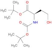 D-Homoserine, N-[(1,1-dimethylethoxy)carbonyl]-, 1,1-dimethylethyl ester