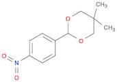 1,3-Dioxane, 5,5-dimethyl-2-(4-nitrophenyl)-