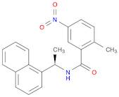 Benzamide, 2-methyl-N-[(1R)-1-(1-naphthalenyl)ethyl]-5-nitro-