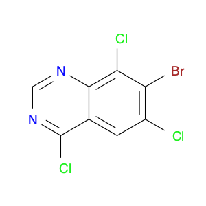 Quinazoline, 7-bromo-4,6,8-trichloro-