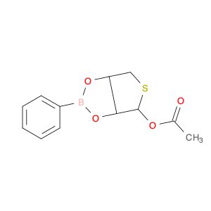Thieno[3,4-d]-1,3,2-dioxaborol-4-ol, tetrahydro-2-phenyl-, 4-acetate, (3aR,4S,6aR)-rel-