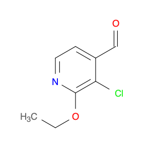 4-Pyridinecarboxaldehyde, 3-chloro-2-ethoxy-