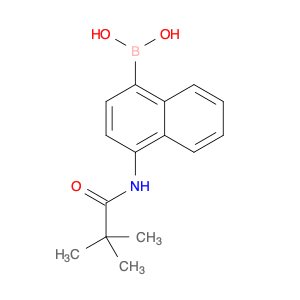 Boronic acid, [4-[(2,2-dimethyl-1-oxopropyl)amino]-1-naphthalenyl]-