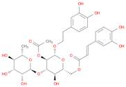 β-D-Glucopyranoside, 2-(3,4-dihydroxyphenyl)ethyl 3-O-(6-deoxy-α-L-mannopyranosyl)-, 2-acetate 6-[…