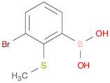 Boronic acid, B-[3-bromo-2-(methylthio)phenyl]-