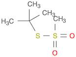 Methanesulfonothioic acid, S-(1,1-dimethylethyl) ester